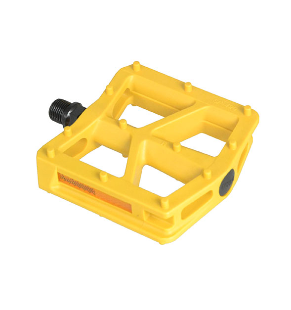 PEDAL BMX NYLON AMARILLO 9/16" 110X100MM UNION