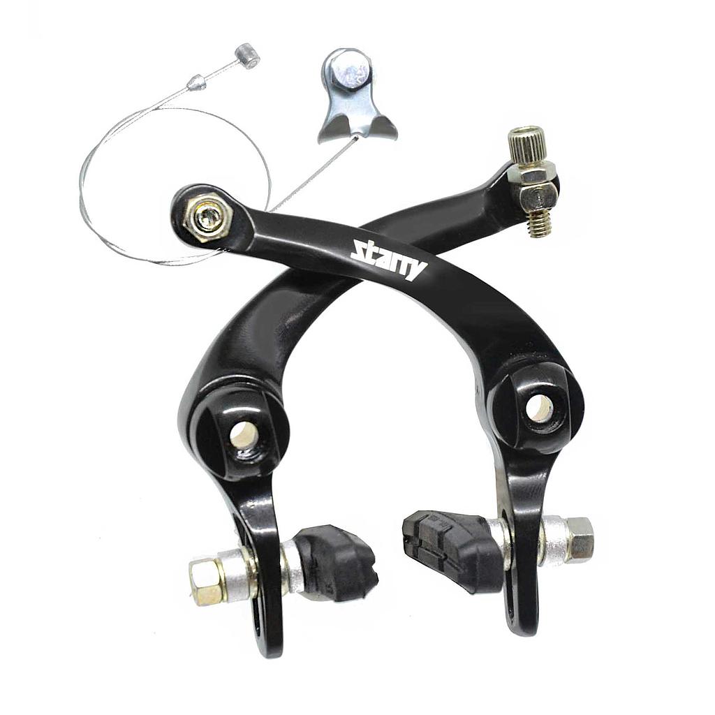 FRENO HERRADURA BMX 1PCS 33-53MM "STARRY" ALUMINIO NEGRO