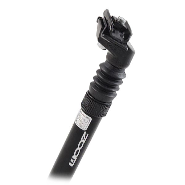 TIJA SUSPENSION "ZOOM"ALUMINIO DE 27.2MM X 350MM NEGRO 