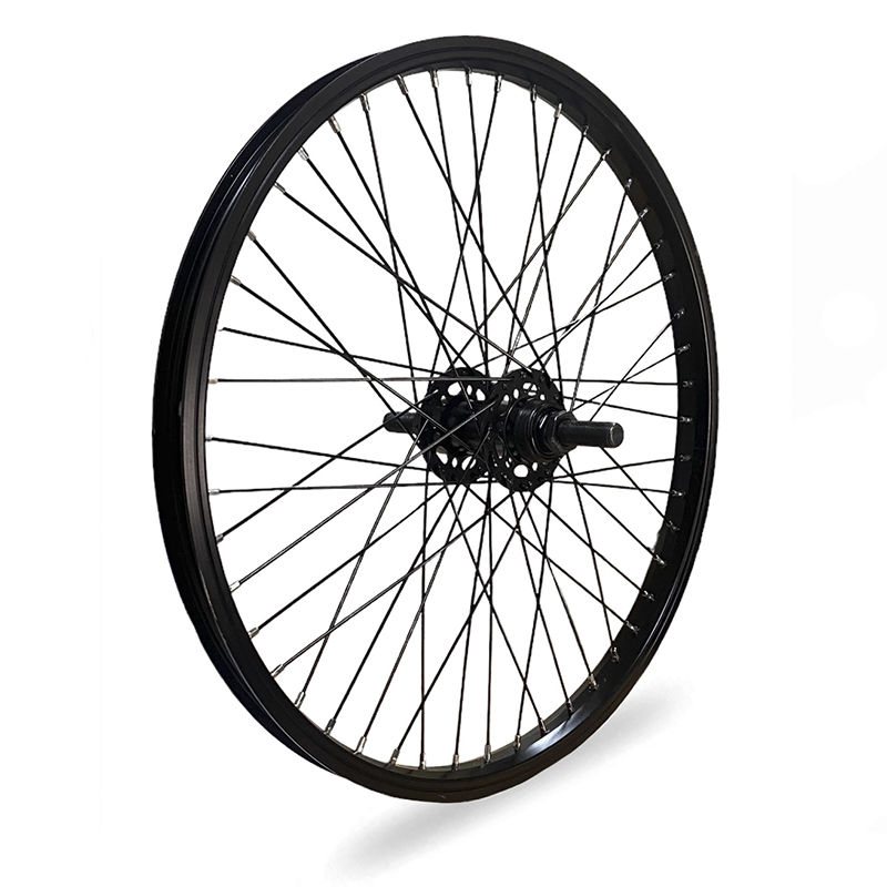 RUEDA BMX TRASERA 48 RADIOS ALUMINIO EJE M14