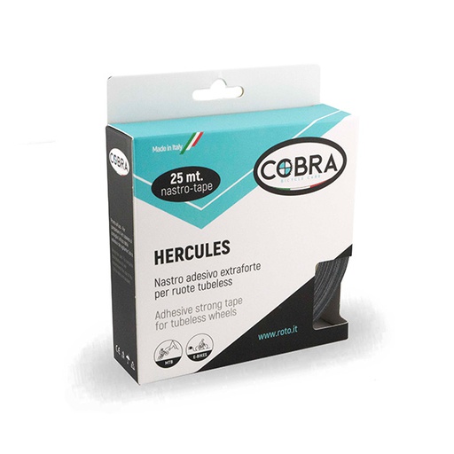 [88113] FONDO LLANTA 25METROS 25MM TUBELESS "HERCULES"