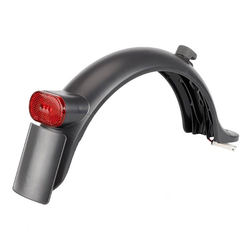 [PT127] GUARDABARROS TRASERO COMPLETO XIAOMI PRO 2 CON LUZ NEGRO