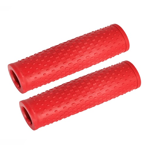 [PT100A] PAR PUÑOS SILICONA M365 COLOR ROJO