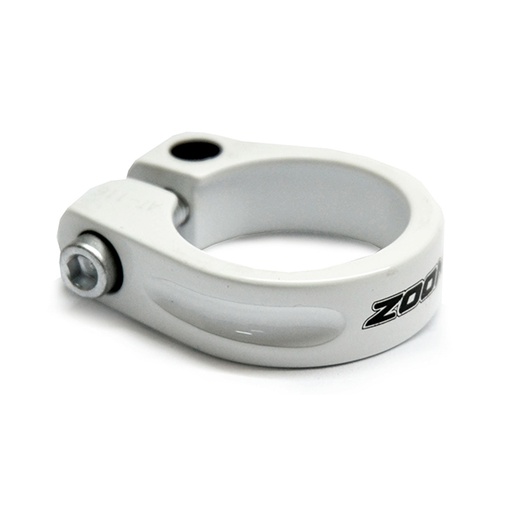 [38439] CIERRE SILLIN "ZOOM" DE 31.8MM ALUMINIO BLANCO