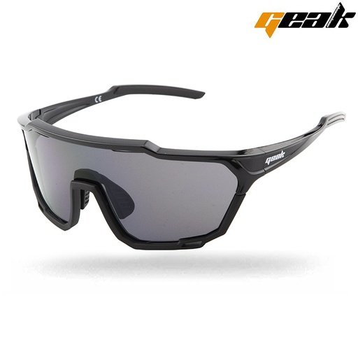 [GA003] GAFAS CICLISTA "GEAK" NEGRO CON FUNDA