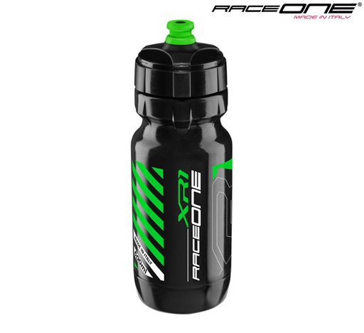 [45007E] BIDON RACEONE XR1 600ML BLACK-GREEN