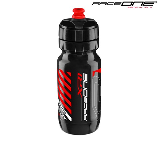 [45007F] BIDON RACEONE XR1 600ML NEGRO-ROJO
