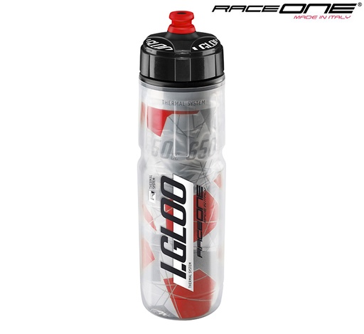 [45009A] ISOTHERMISCHE FLASCHE RACEONE I.GLOO 650ML ROT