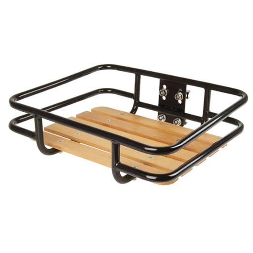 [99332] CESTA DELANTERA ACERO/MADERA 4 TORNILLOS