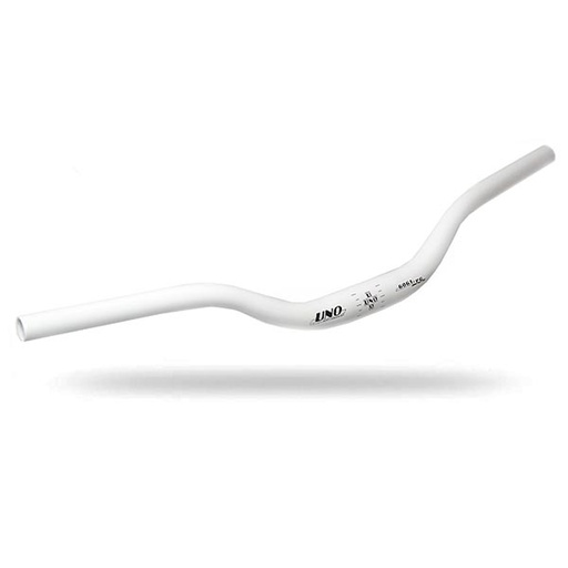 [38470] MANILLAR MTB "UNO" ALUMINIO BLANCO DE 31.8 LARGO 620MM QW