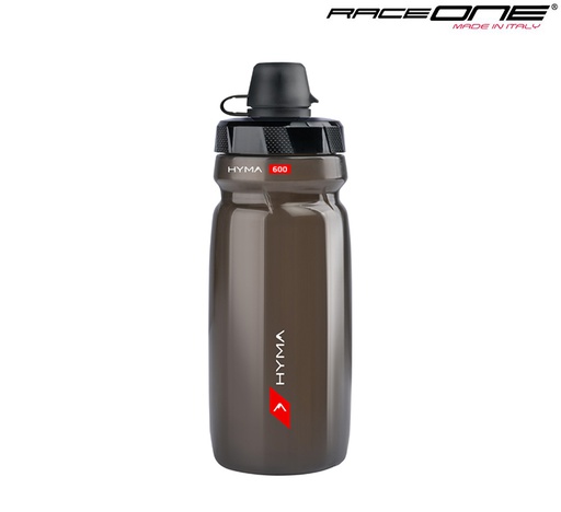 [45012B] BIDON RACEONE HYMA 600ML FUMÉE AVEC COUVERCLE DE KIT