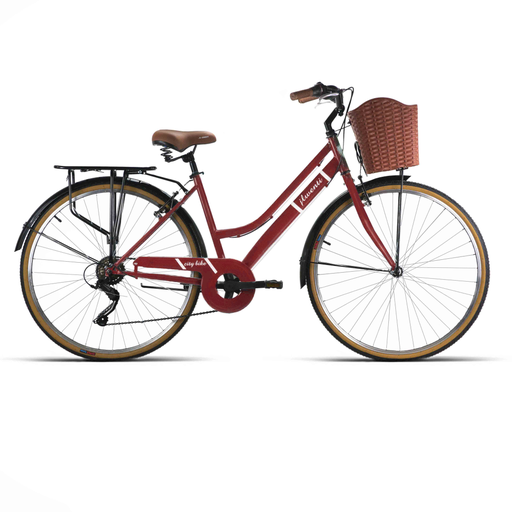 [37266] CTB 28" COLOR GRANATE REVO SHIMANO 6 VEL 2025