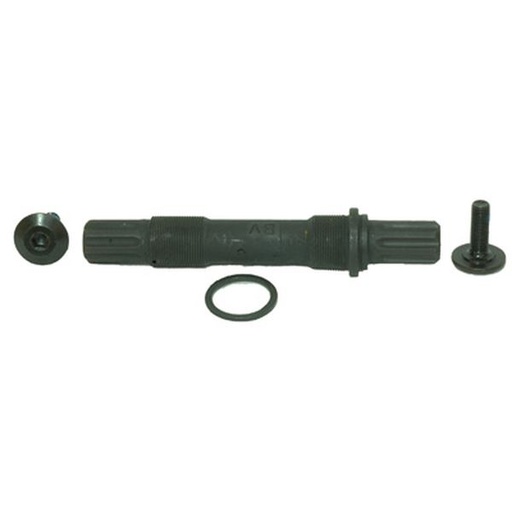 [38495] EJE PEDALIER 8T-19MM LARGO: 151,5 MM