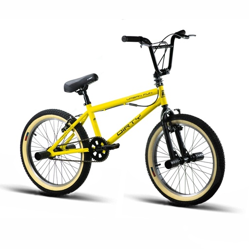 [37261] BMX 20" ACERO "DIRTY URBAN" FREESTYLE AMARILLO 2025