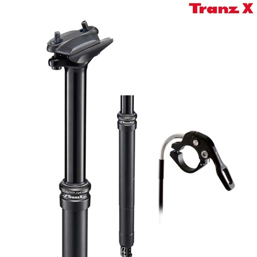 [99540] TIJA TELESCOPICA "TRANZ-X" CABLE INTERNO 110MM OFFSET 0MM 27.2MM X 405