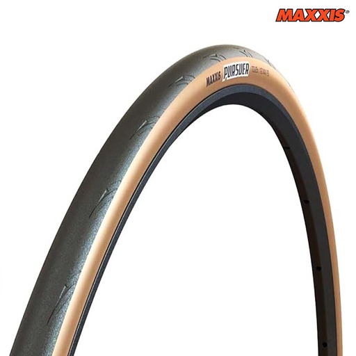 [81009B] CUBIERTA 700 X 25 "MAXXIS" PURSUER PLEGABLE GEN3 60TPI NEGRA/MARRON