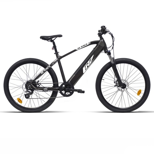 [EB803] E-BIKE MTB 26"ALUMINIO 8VEL "SRACE" NEGRA 13aH