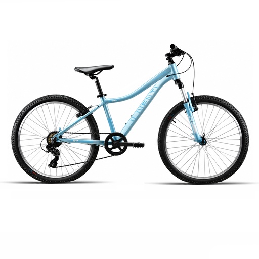 [37326] BICI 24" NIÑA ALUM SHIMANO SUSP 1x7V CELESTE T13 2026