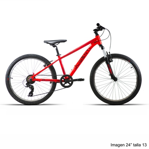 [37337S] BICI 26" HOMBRE ALUM "RC230" 1x7 2027 ROJO T-14