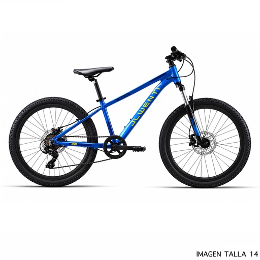 [37338MHD] BICI 26" HOMBRE ALUM "RC230HD" 1x7 2027 AZUL T-16,5 DISCO HD