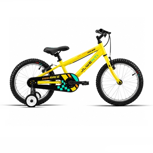 [37297] BICI 18" NIÑO AMARILLO MATE "MOD RACE" 2027