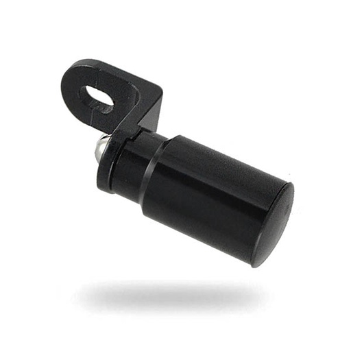 [38573] SOPORTE LUZ BICI,ALUMINIO NEGRO