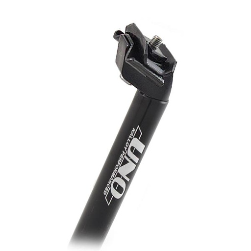 [38612] TIJA ALUMINIO "UNO" 26.2MM X 350MM NEGRO