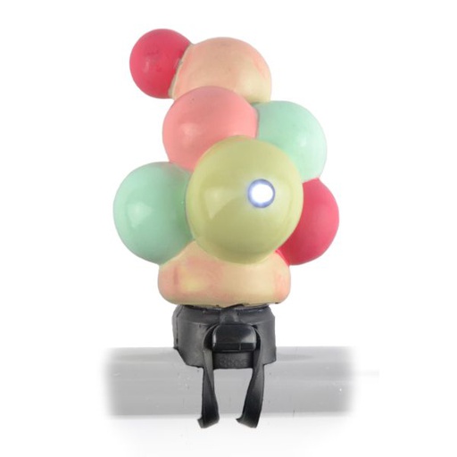 [38755] BOCINA CON LUZ FORMA NUBE 