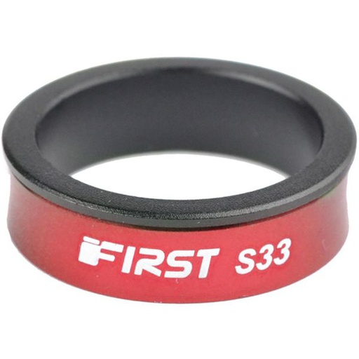 [38840] ESPACIADOR DE DIRECCION 1-1/8".28.6 MM, 10 MM EN ROJO QW