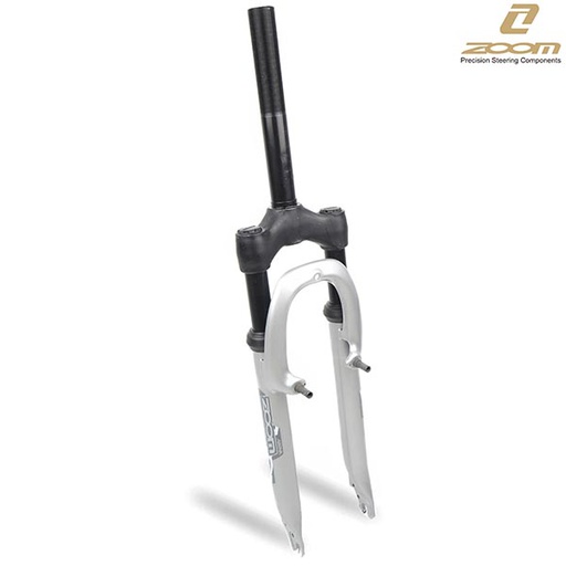 [38911] HORQUILLA SUSP.24" ROSCA 22.2MM 1"(25.4MM EXT) L-200mm PLATA VBRAKE 