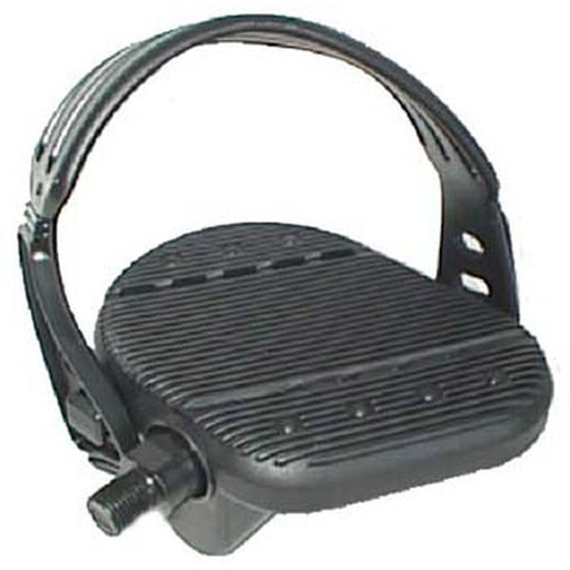 [40157] PEDAL BICICLETA ESTATICA CON CORREA ROSCA 1/2"