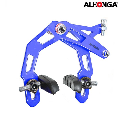 [40255] FRENOS HERRADURA BMX 2PCS "ALLONGA" ALUMINIO AZUL