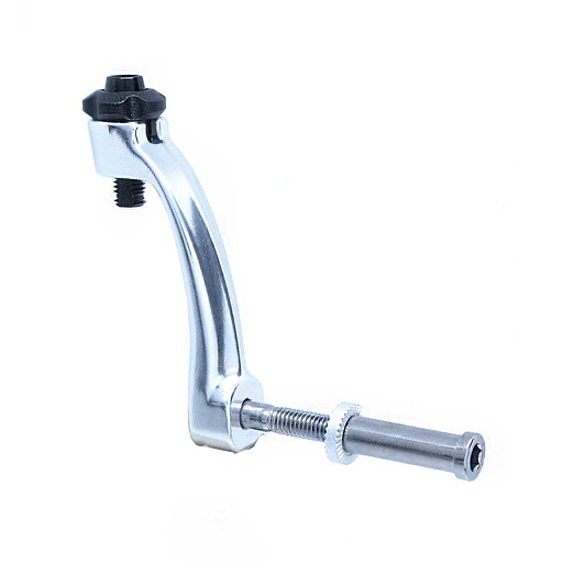 [40620] PERCHA CABLE FRENO DELANTERO HORQUILLA PLATA