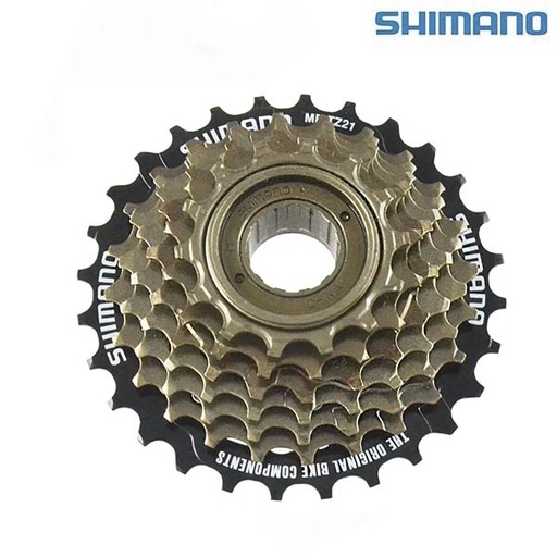 [25001] PIÑON SHIMANO DE 7 VELOCIDADES ROSCA 14/28D OEM