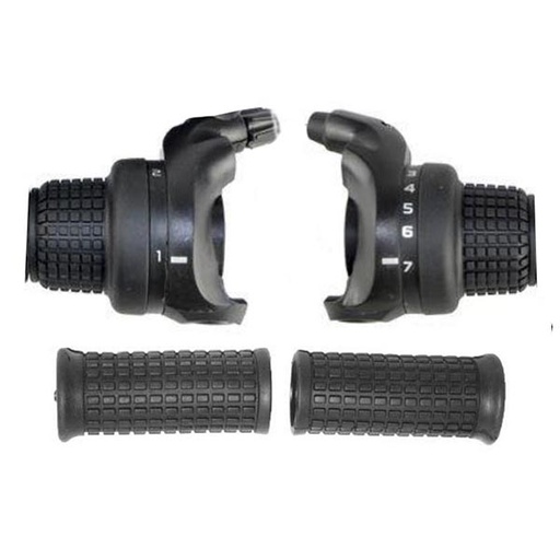 [26009] PAR GRIP SHIFT DE 7 VEL INDEX C/CAMISA Y PUÑOS