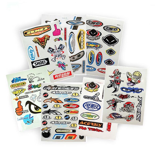 CONJUNTOS DE DE PEGATINAS SURTIDAS