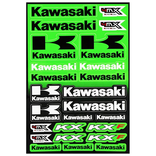 [44111] KIT DE PEGATINAS KAWASAKI,GRANDE