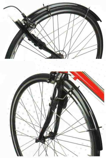 [74189] GUARDABARROS ZEFAL 45MM NEGRO 26" QW10