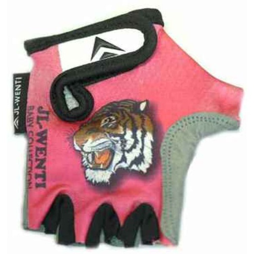 GUANTES INFANTIL "JL-WENTI" DE ANIMALES COLOR ROSA