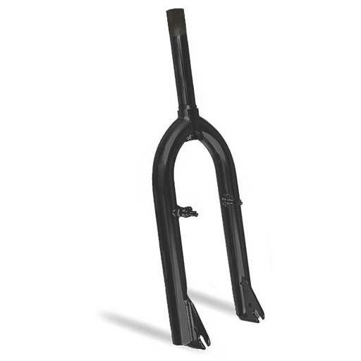 [79179] HORQUILLA 20" BMX VBRAKE NEGRA AHEAD 1-1/8" (28.6MM EXT) L-165mm