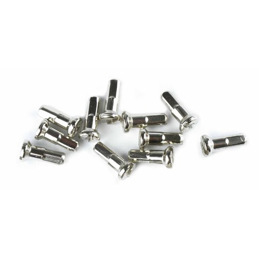 [79310] CABECILLAS RADIOS 12MM EN PLATA (144 PIEZAS)