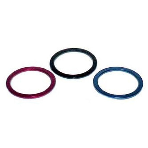 [79587] ESPACIADOR DIRECCION DE 22.2MM (1") 2MM ROJO