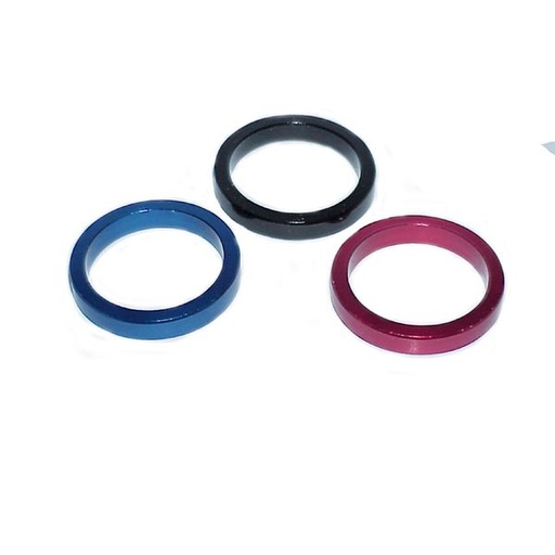 [79589] ESPACIADOR DIRECCION DE 25.4MM (1-1/8") 2MM AZUL