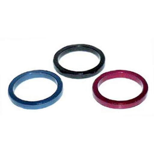 [79592] ESPACIADOR DIRECCION AZUL ANODIZ.1" 22.2,5MM