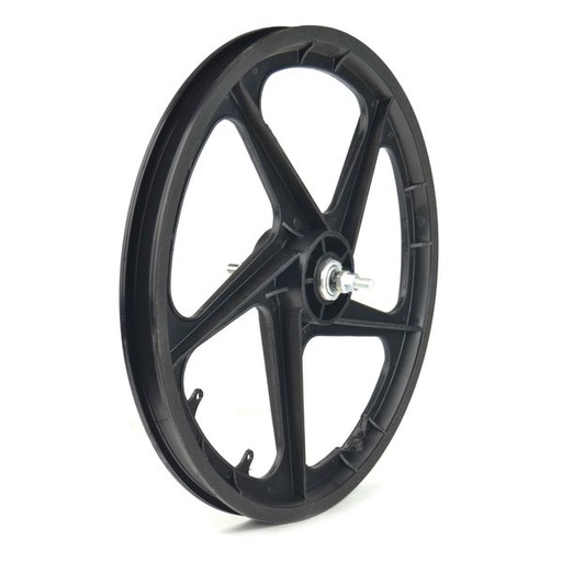 [79619N] RUEDA DELANTERA PLASTICO BMX,NEGRO