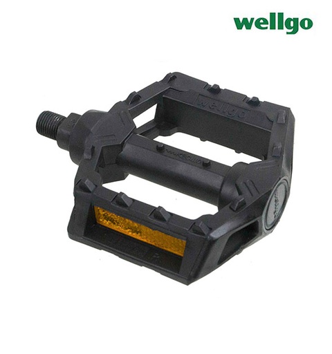 [79621] PEDAL BMX DE PLASTICO CON BOLAS "WELLGO" ROSCA 1/2"