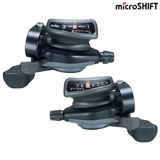 [79809] PALANCAS SHIFTER TS50-7 VEL "MICROSHIFT"