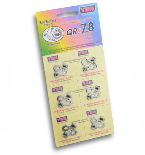 [79838] CONECTOR CADENA 6/PCS.1/2"X5/64" UNIVERSAL 7/8 VEL