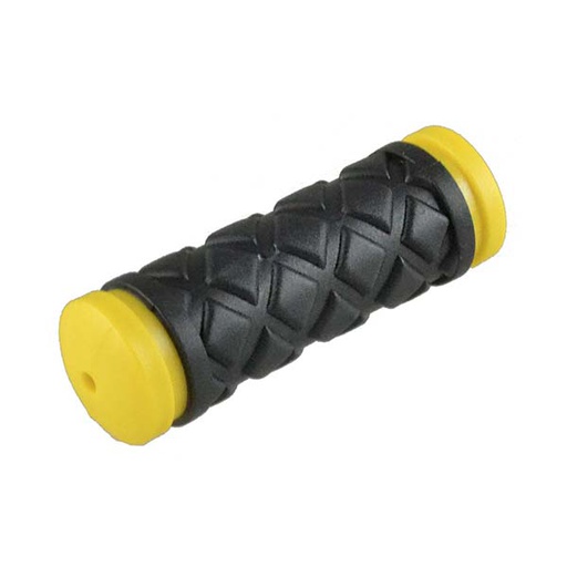 [80310] PAR PUÑOS 90MM,NEGRO/AMARILLO