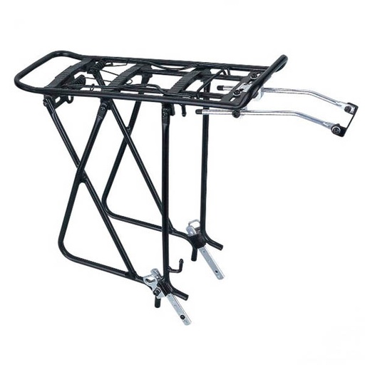 [80445] PORTABULTOS 24"-28" ALUMINIO NEGRO, NIVELANTE